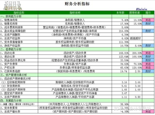 财务报表分析论文(财务稽核报表)