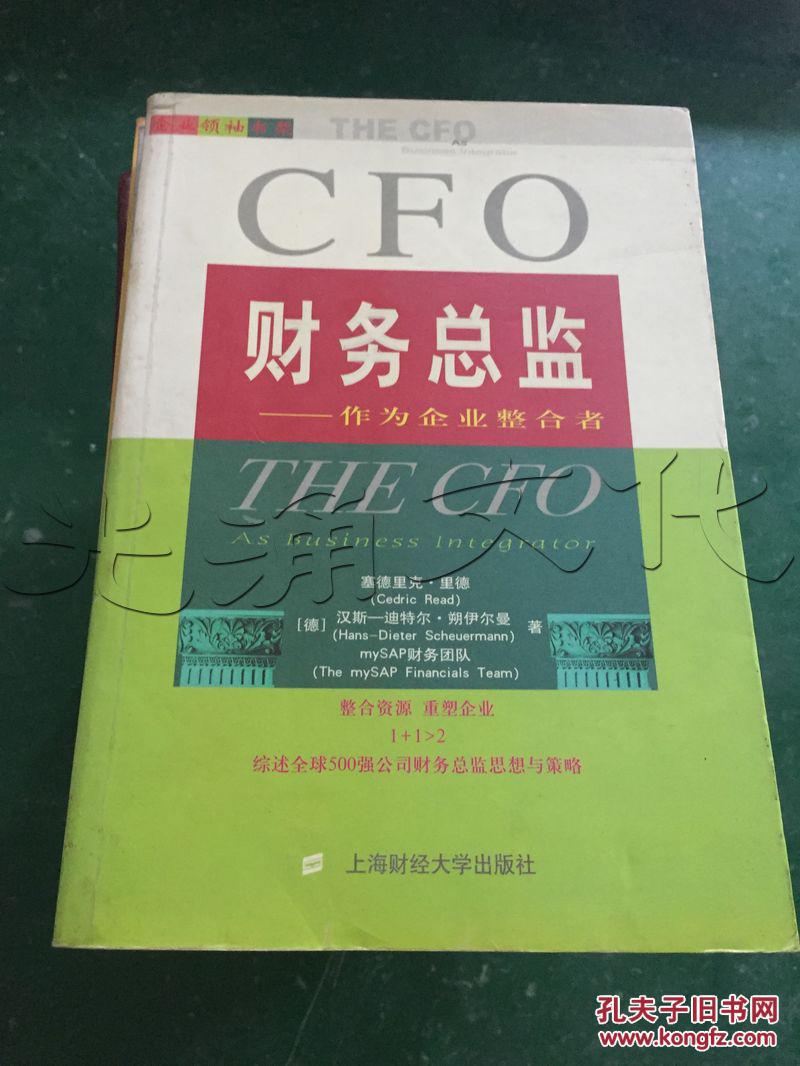 CFO财务总监管理能力提升(财务总监cfo招聘)