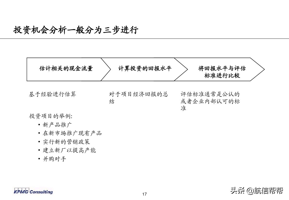 实务必备！毕马威内部财务分析培训曝光，财会们一定用得上！